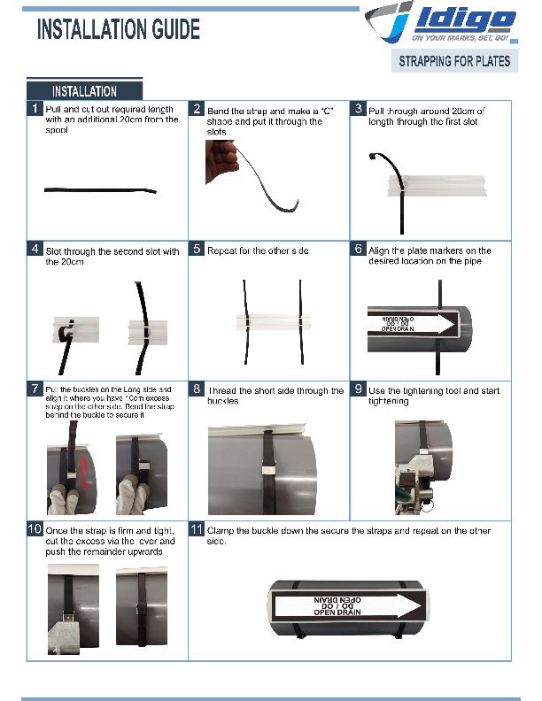 ID-PM Installation Guide (SS316 Strap), front page image